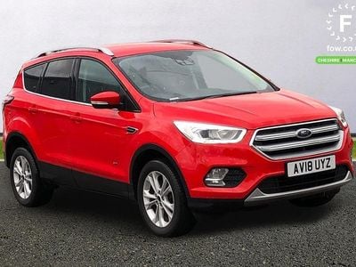 Used Ford Kuga Titanium 182 HP (133 kW) 2018 Red SUV