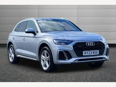 Used Audi Q5 S-Line 204 HP (150 kW) 2023 Silver SUV