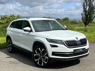 Used Skoda Kodiaq SE L 150 HP (110 kW) 2017 White SUV
