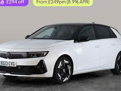 Used Vauxhall Astra GSe 224 HP (164 kW) 2023 White Hatchback