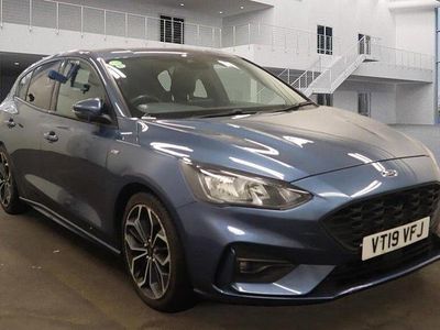Blue Used 2019 Ford Focus ST-Line X Hatchback | £12,199 (Fair price)