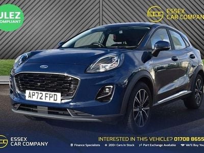 Used Ford Puma Titanium 155 HP (114 kW) 2022 Blue SUV