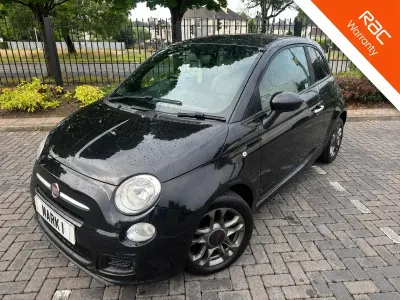 Used Fiat 500 S 69 HP (50 kW) 2015 Black Hatchback