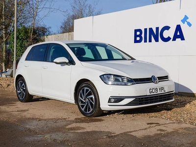 Used VW Golf VII Match 115 HP (84 kW) 2019 White Hatchback