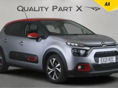 Used Citroën C3 PureTech 110 HP (80 kW) 2021 Grey Hatchback