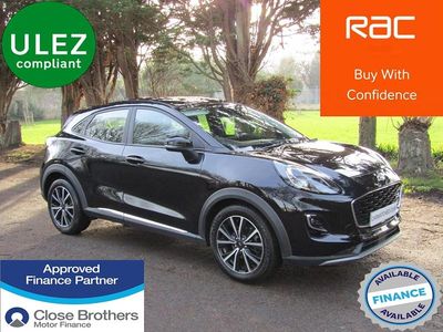 Used Ford Puma Titanium 2020 Black Hatchback