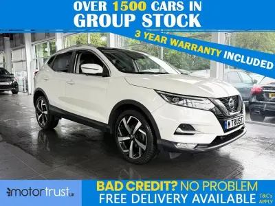 Used Nissan Qashqai S 115 HP (84 kW) 2019 White SUV