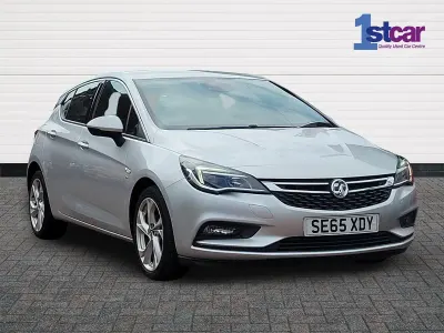 Used Vauxhall Astra SRi 150 HP (110 kW) 2016 Silver Hatchback