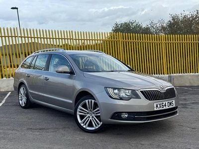 Beige Used 2014 Skoda Superb Elegance Estate | £6,794 (Fair price)