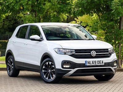 White Used 2019 VW T-Cross S SUV | £12,998 (Fair price)