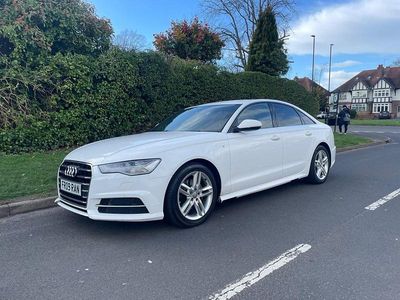 Used Audi A6 S-Line 190 HP (139 kW) 2016 White Sedan
