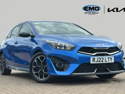 Used Kia Ceed GT GT-Line 158 HP (116 kW) 2022 Blue flame Hatchback