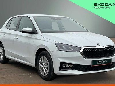 Used Skoda Fabia SE 95 HP (69 kW) 2025 White Hatchback