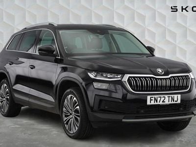 Black magic pearl effect Used 2022 Skoda Kodiaq SE L Executive SUV | £25,410 (Fair price)