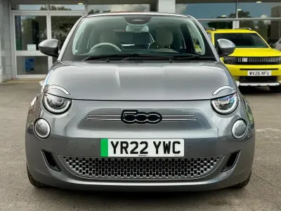 Used Fiat 500e La Prima 85 kW (116 HP) 2022 Grey Hatchback
