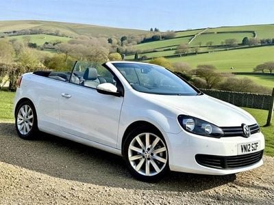 White Used 2012 VW Golf Cabriolet SE Cabriolet | £3,995 (Fair price)
