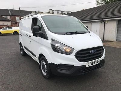 White Used 2018 Ford Transit Custom Van | £8,995 (Good price)