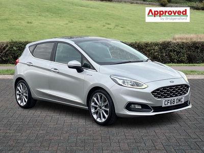 Silver Used 2018 Ford Fiesta Vignale Hatchback | £7,550 (A bit pricey)