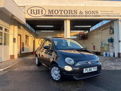 Black Used 2016 Fiat 500 Pop Hatchback | £4,995 (Fair price)