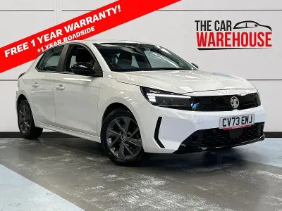Used Vauxhall Corsa Design Edition 73 HP (53 kW) 2023 White Hatchback