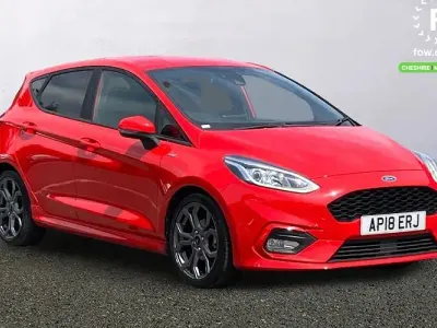 Used Ford Fiesta ST-Line 140 HP (102 kW) 2018 Red Hatchback