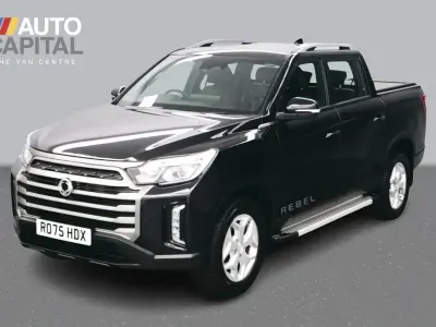 New KGM Musso 202 HP (148 kW) 2025 Black Pickup
