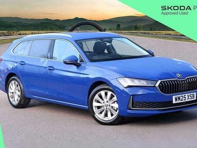 New Skoda Superb SE Technology 110 HP (80 kW) 2025 Energy blue Estate