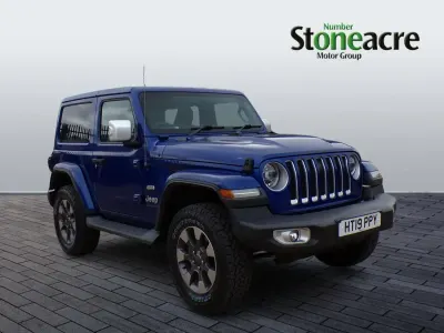 Begagnad Jeep Wrangler Overland 272 HK (200 kW) 2019 Blå SUV