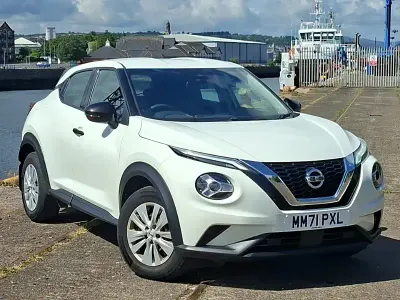 Used Nissan Juke Visia 114 HP (83 kW) 2021 White SUV