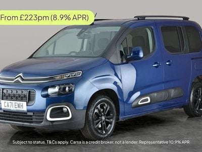 Blue Used 2021 Citroën Berlingo Flair MPV | £14,245 (Fair price)