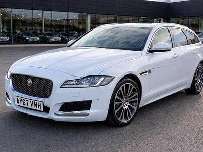 Used Jaguar XF Portfolio 2017 White Estate