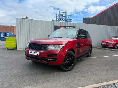 Used Land Rover Range Rover Vogue 306 HP (225 kW) 2014 Red SUV