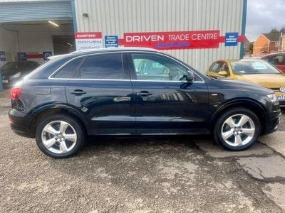 Used Audi Q3 S-Line 177 HP (130 kW) 2014 Blue SUV
