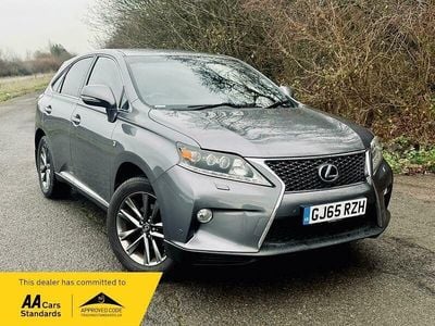 Grey Used 2015 Lexus RX450h Sport Line SUV | £12,895 (Fair price)