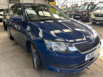 Used Skoda Fabia SE 2016 Blue Hatchback