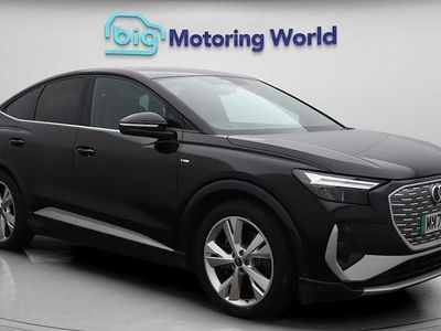Black Used 2023 Audi Q4 Sportback e-tron S-Line SUV | £28,300 (Good price)