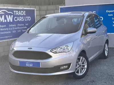 Begagnad Ford C-MAX Zetec 120 HK (88 kW) 2015 Silver Minibuss