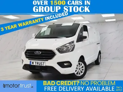Used Ford Transit Custom Limited 130 HP (95 kW) 2022 White Van
