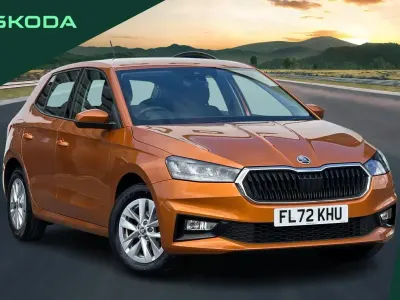 Used Skoda Fabia Comfort 94 HP (69 kW) 2022 Orange Hatchback