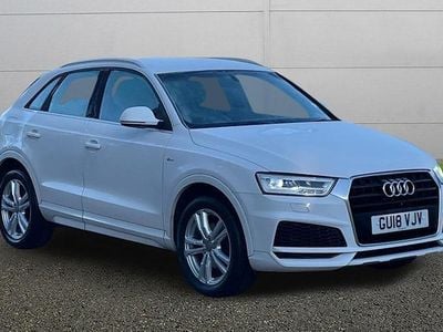 White Used 2018 Audi Q3 S-Line SUV | £14,499 (Good price)