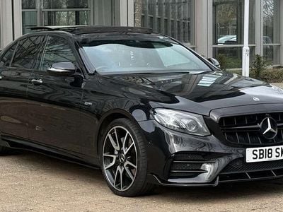 Used Mercedes E43 AMG Premium Plus 401 HP (294 kW) 2018 Black Sedan