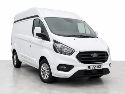 Used Ford Transit Custom Limited 130 HP (95 kW) 2022 White Van