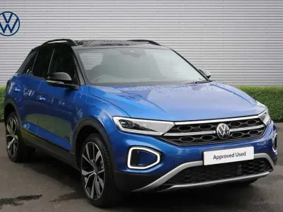 New VW T-Roc Design 113 HP (83 kW) 2026 Blue SUV