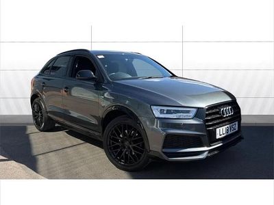 Used Audi Q3 Black Edition 150 HP (110 kW) 2018 Grey SUV