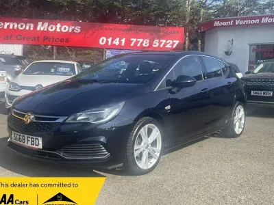 Used Vauxhall Astra SRi 150 HP (110 kW) 2018 Blue Hatchback