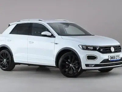 Used VW T-Roc R-line 150 HP (110 kW) 2019 Silver SUV