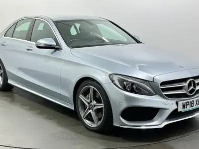 Used Mercedes C220 AMG line 170 HP (125 kW) 2018 Sedan
