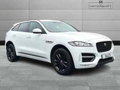 Used Jaguar F-Pace R-Sport 180 HP (132 kW) 2019 White SUV