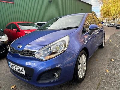 Blue Used 2013 Kia Rio Hatchback | £2,945 (Fair price)