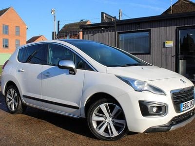 White Used 2013 Peugeot 3008 Allure Hatchback | £4,220 (Fair price)
